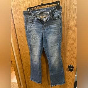 American Eagle AEO Size 14 regularly Hi-Rise Skinny Kick Ne(x)t level stretch